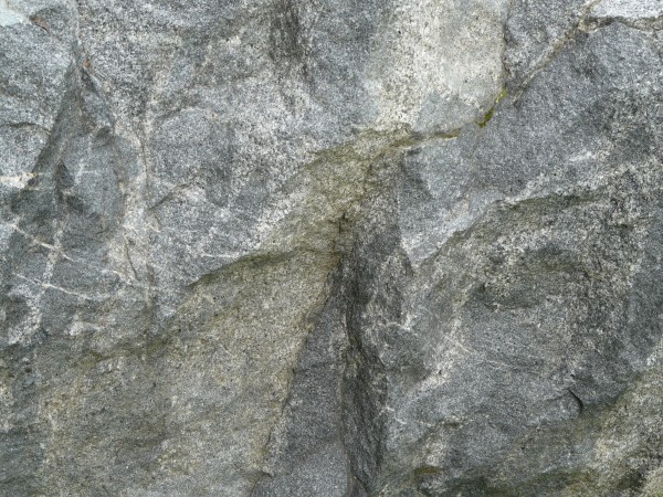 Grey stone with crack